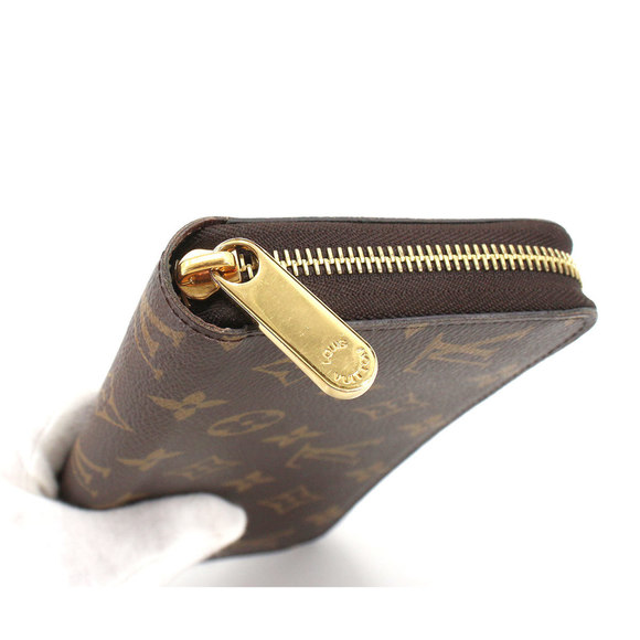 LOUIS VUITTON Monogram Zippy Wallet Round Zipper Long Brown M42616 - Picture 9 of 10